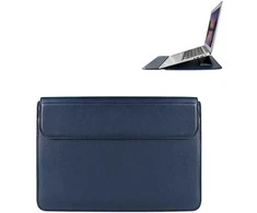Devia nešiojamo kompiuterio / MacBook dėklas Ultra-Thin 13,3'' atsparus vandeniui PU leather mėlynos spalvos