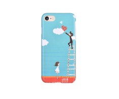 Dėklas Devia Vivid Love Plastic Back Case For Apple iPhone 7 / 8 Mėlyna