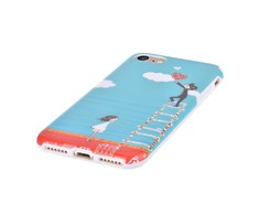 Dėklas Devia Vivid Love Plastic Back Case For Apple iPhone 7 / 8 Mėlyna