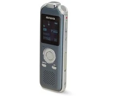 Diktofonas AIWA skaitmeninis balso įrašymo įrenginys, pilkas, 16 GB, DVR-M700 DVR-M700 (8435256810998)
