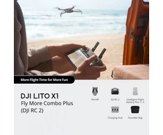 DJI LITO X1 Fly More Combo Plus dronas (su DJI RC 2 valdikliu)