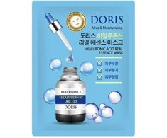DORIS hialurono rūgšties veido kaukė „Real Essence“, 25 ml