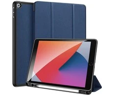 Dėklas Dux Ducis Domo Apple iPad 10.2 2021/iPad 10.2 2020/iPad 10.2 2019 tamsiai mėlynas