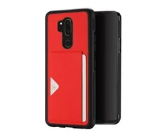 Dux Ducis Pocard dėklas skirtas Apple iPhone XS Max, raudonas