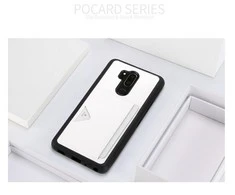 Dux Ducis Pocard dėklas skirtas Apple iPhone XS Max, baltas