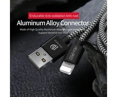 USB laidas Dux Ducis K-ONE Lightning FastCharging 2.0m