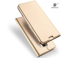 Dux Ducis Premium atverčiamas dėklas skirtas Huawei Mate 10, auksinis