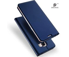 Dux Ducis Premium atverčiamas dėklas skirtas Huawei Y3 (2017), mėlynas