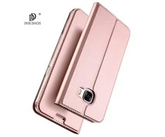 Dux Ducis Premium atverčiamas dėklas skirtas Nokia 2.1 / Nokia 2 (2018), Rose Gold