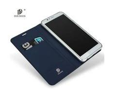 Dux Ducis Premium atverčiamas dėklas skirtas Nokia 2.1 / Nokia 2 (2018), mėlynas