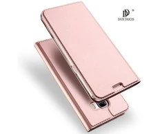 Dux Ducis Premium atverčiamas dėklas skirtas Sony Xperia XA1, Rose Gold
