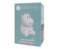 Eco Light Mary’s lampka nocna led krówka mėlyna