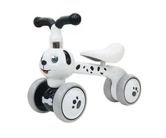 Ecotoys Ride Balansinis dviratis Šuniui skirtas pasivažinėjimas mini dviračiu su 4 ratais