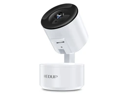 IP kamera „Reolink EDUP EH-2048P17 V2“ išmaniųjų namų IP kamera su „Wi-Fi“ / PTZ 350° / 2K H.264 / „Micro SD“ / garsu / IR WDR / USB-C