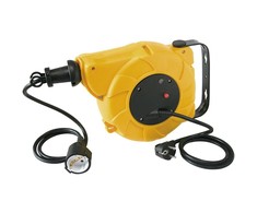 Electraline Ilgintuvas su įžem.ir automatiniu laido susukimu 3x1.5mm2/8m/2m