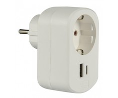 Skirstytuvas su USB elektros lizdui Electraline