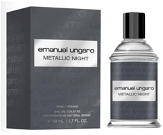 Emanuel Ungaro Metallic Night EDT tualetinis vanduo vyrams, 50 ml