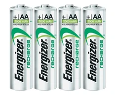 Energizer Accu Recharge Power Plus 2000 AA įkraunamos baterijos, 4 vnt.