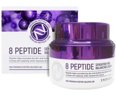 ENOUGH 8 Peptide Sensation Pro Balancing Kreminis - stangrinantis veido kremas su 8 peptidų kompleksu, 50 ml