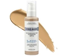 ENOUGH veido kremas BRIGHTENING Collagen Whitening Moisture Foundation SPF15 (21), 100 ml