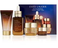 Estee Lauder Nightly Renewal Cleanse + Repair + Glow 50 ml + 30 ml + 15 ml +5 ml