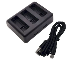 Extra Digital Triple Charger for DJI Osmo Action 3/Action 4
