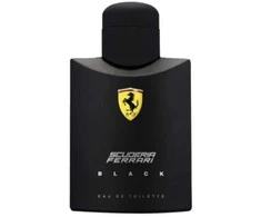 Ferrari Scuderia Juodas EDT tualetinis vanduo vyrams, 125 ml