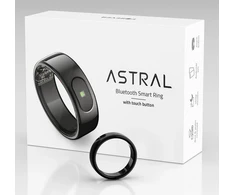 Išmanusis laikrodis Telforceone Forever Smart ring Astral SR-100 juodas size 8