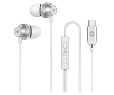 Telforceone Forever su laidu ausinės EP-02 USB-C baltas