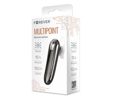 Forever Bluetooth ausinės FBE-01 juodos spalvos