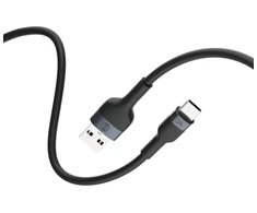 Forever lankstus laidas USB – USB-C 1,0 m 3A juodas
