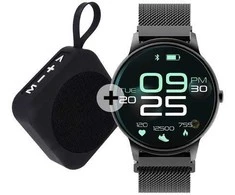 Telforceone „Forever“ išmanusis laikrodis „ForeVive 2 SB-330“, juodas, su „Bluetooth“ garsiakalbiu (3W)