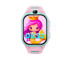 Išmanusis laikrodis vaikams Forever Išmanusis laikrodis GPS WiFi 4G Kids Boost KW-530 rožinis