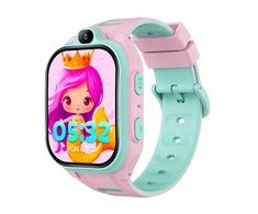 Išmanusis laikrodis vaikams Forever Išmanusis laikrodis GPS WiFi 4G Kids Boost KW-530 rožinis