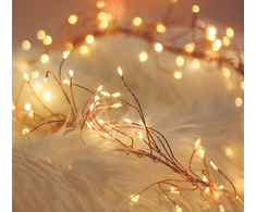 TelForceone String Light COPPER TWIG CLF-02 480LED šiltai balta 3m + 5m laidas Forever Light
