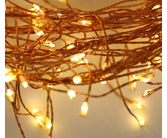 TelForceone String Light COPPER TWIG CLF-02 480LED šiltai balta 3m + 5m laidas Forever Light