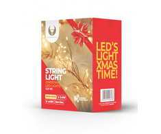 TelForceone String Light COPPER TWIG CLF-02 480LED šiltai balta 3m + 5m laidas Forever Light