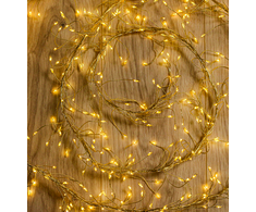 TelForceone String Light GOLDEN TWIG CLF-03 480LED šiltai balta 3m + 5m Forever Light