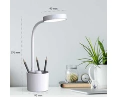 Stalinė LED lempa 5W su rašiklių laikikliu PURE FLB-20 AGNES balta Forever Light
