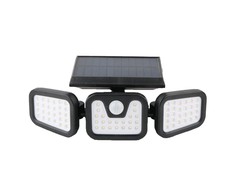 TelForceone SUNARI saulės lempa LED FLS-03 74*SMD PIR 8W 600lm 6000K 2400mAh Li-Ion"Forever" šviesiai