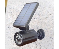 SUNARI saulės lempa LED FLS-25 SMD PIR manekeno kamera 4W 300lm 6000K 1500mAh Li-Ion Forever Light