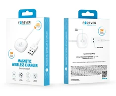 Forever MASM-100 belaidis įkroviklis laikrodžiui 3W baltos spalvos