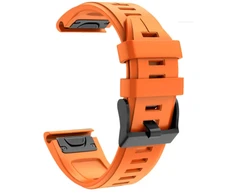 Garmin 26 mm laikrodžių apyrankės (Instinct 3–50 mm), Ember oranžinis silikoninis