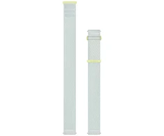 „Garmin“ greito atlaisvinimo apyrankės (20 mm), citrininės/debesų spalvos „Mėlyna ComfortFit“ audinys
