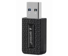 Wi-Fi Adapteris - Gembird WNP-UA1300-03 AC1300 USB 3.0 Juodas