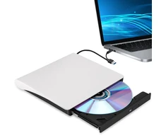 Kietasis diskas Gembird DVD-USB-031-BW External USB DVD drive, juodas-baltas