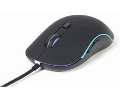 GEMBIRD Illuminated large size pelė su laidu USB juodas