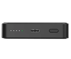 Gembird PB10-WPC15M-01 Magnetinė belaidė nešiojama baterija 15 W, 10000 mAh, juoda