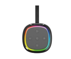 SPEAKER BLUETOOTH/Juodas SPK-BT-LED-08S GEMBIRD