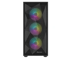 NATEC Genesis PC Case Diaxid 605 juodas ARGB